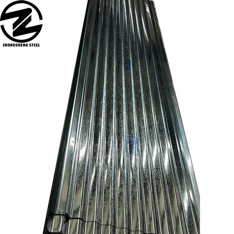 Gi 26 Gauge Corrugated Steel Zinc Metal Iron 60g Galvanized Roofing Sheets with Regular Spangle Type and Tolerance ±1%