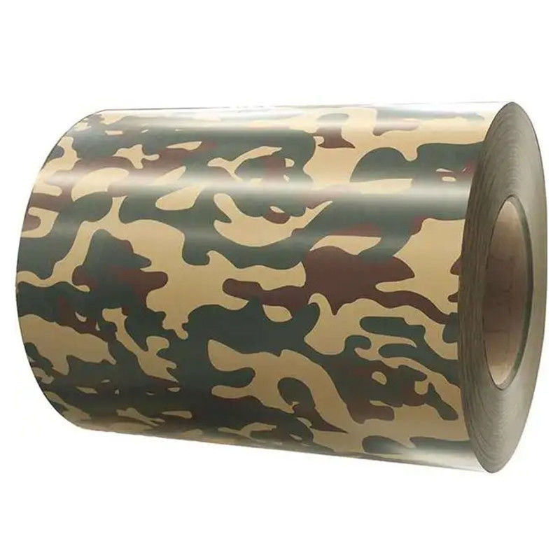 Camouflage Custom Pattern 3D Design PPGI Color Coating Galvanized Pre-Painted Steel Sheet Coil for Roofing Full Hardness