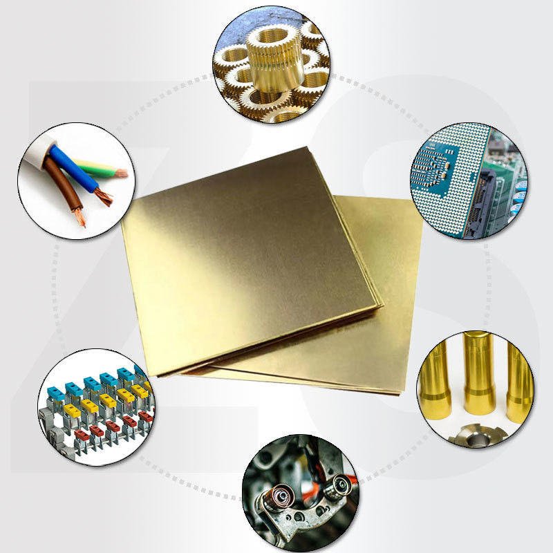 Strength C12200 Copper Plate Sheet at with Punching Processing Service and 217-275 MPa Ultimate Strength