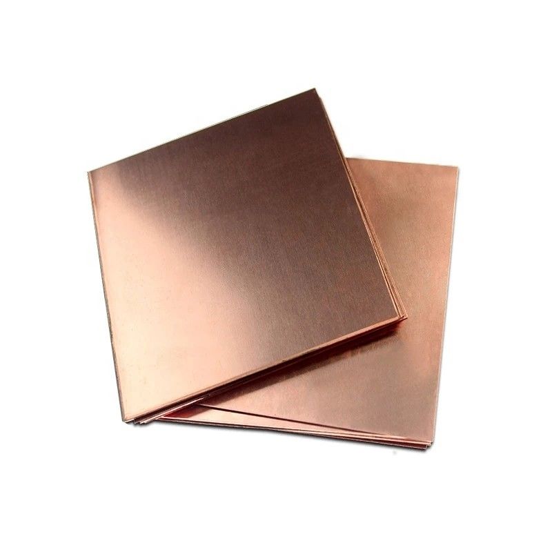 Directly Sell C11000 C14500 C70600 C71500 Pure Copper Roof Sheet Purity Copper Plate/Sheet Different Sizes Copper Plates