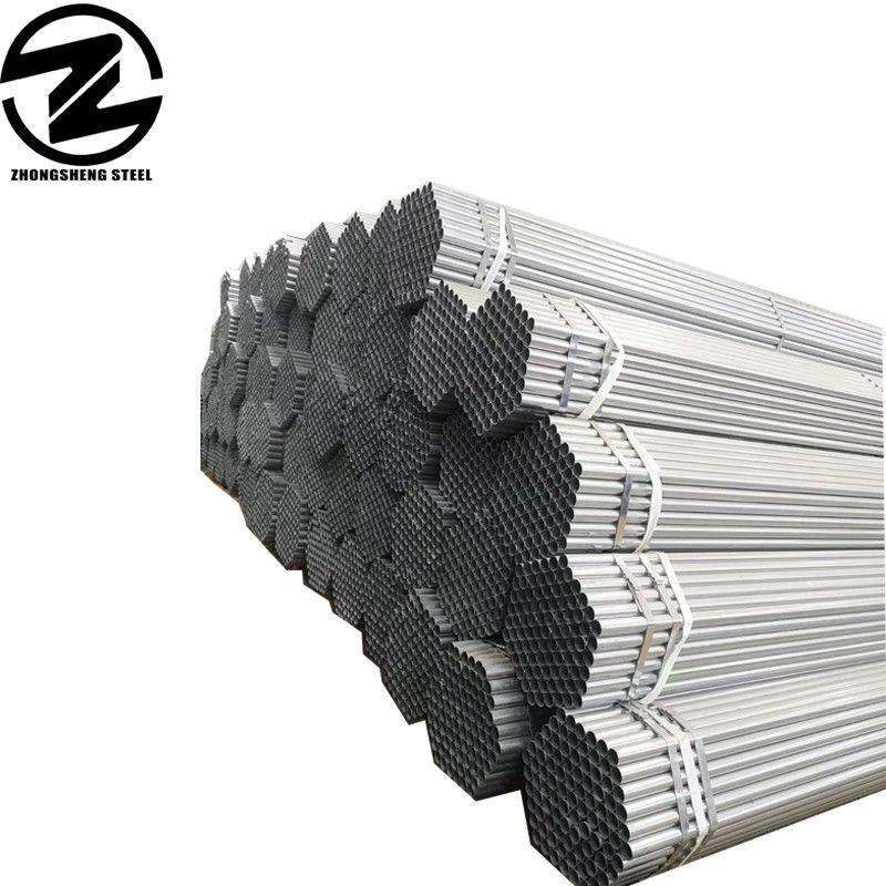 30-275g/m2 Zinc Coating 1.5'' OD 2mm Thickness Hot Dipped GI Galvanized Round Steel Pipe for Chemical Fertilizer System