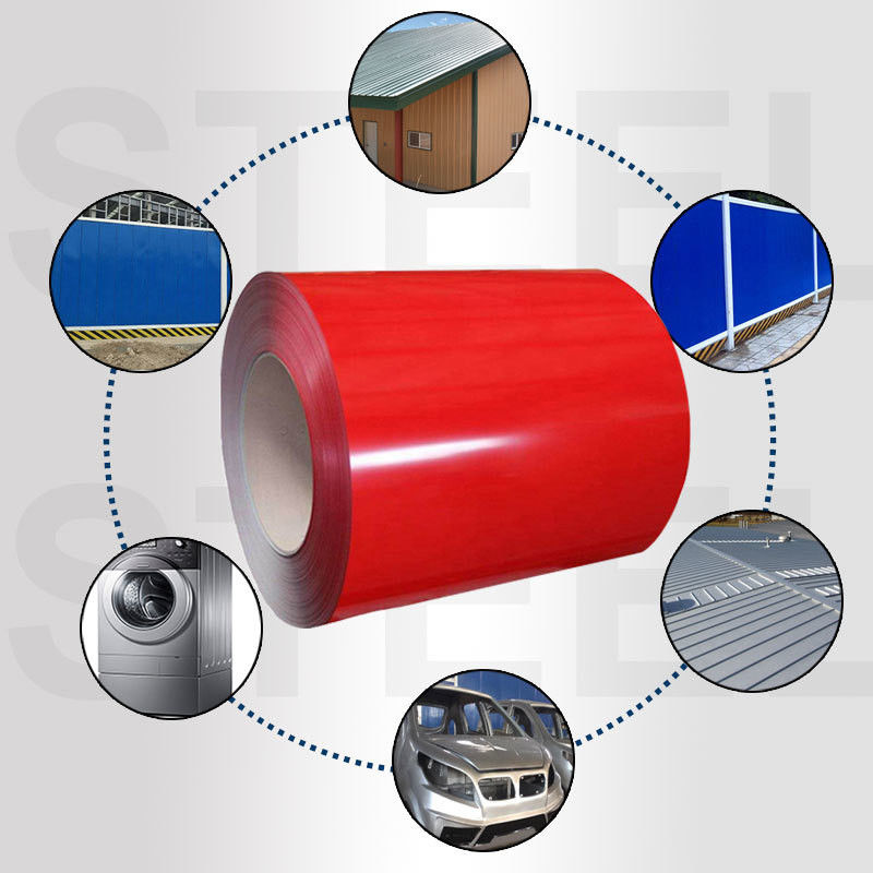 0.12-4.0mm PPGI PPGL Color Coated Sheet Plate Prepainted Galvanized Steel Coil with Standard Package and Cutting Sheets