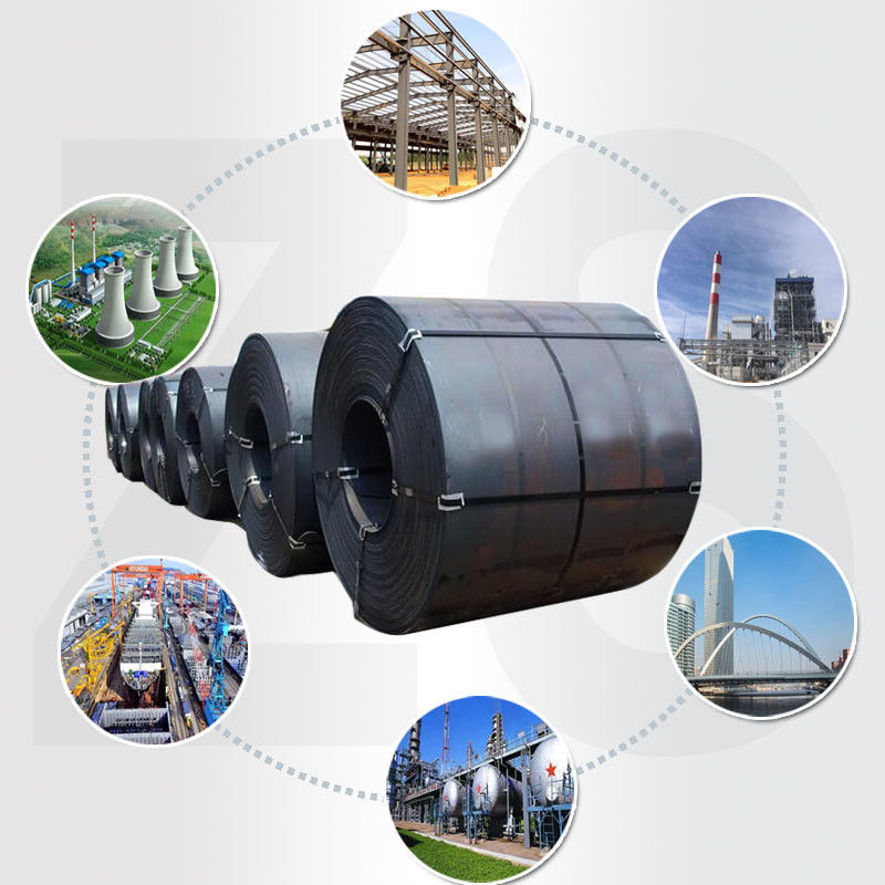 1mm Thickness Prime S235JR HRC Hot Rolled Carbon Steel Sheet In Coils with CE Certificate and Processing Service