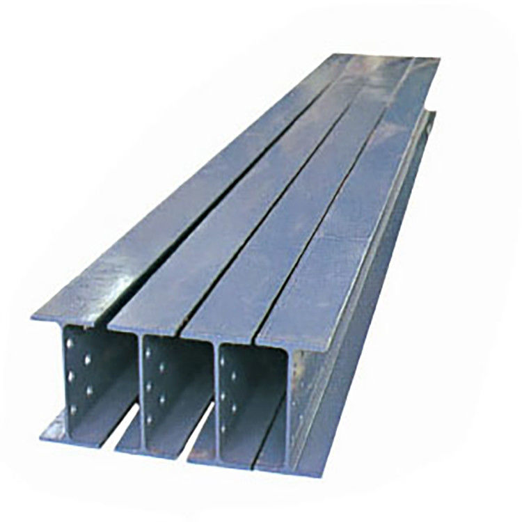 Customized Colors Galvanized Steel H-Beams for Punching Processing Service in Construction Concrete Sleepers Retaining Wall
