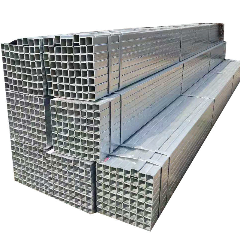 Ms Rectangular Hollow Gi Pipe Galvanized Square Steel Pipe Tube with EN Standard and Plastic Pipe Cap End Protector