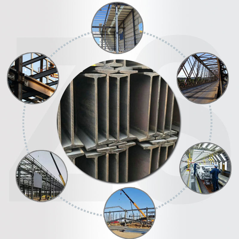 Q235/Q345/ST37-2/ST52/Q420/Q460/S235JR/S275JR/S355JR H Beam 150x150x7.0x10mm Size Weight Per Meter for Hot Rolled Molding
