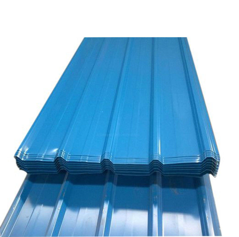Galvanized Sheet 0.1-1mm Thickness Colour Coated Roofing Sheet with Regular Spangle and Customized Support