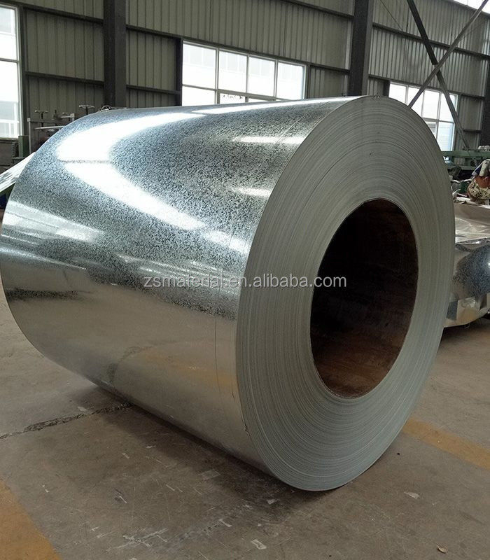 Cold Rolled Based Steel Sale DX51D JIS ASTM A653 SS340 Hot Dipped Galvanized Coil with Regular Big Spangle