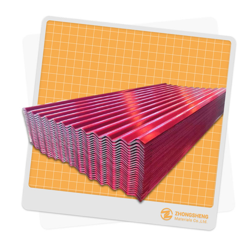 0.25mm Thickness Trapezoid Color Steel Roofing Sheet in BS Standard for Construction Industry