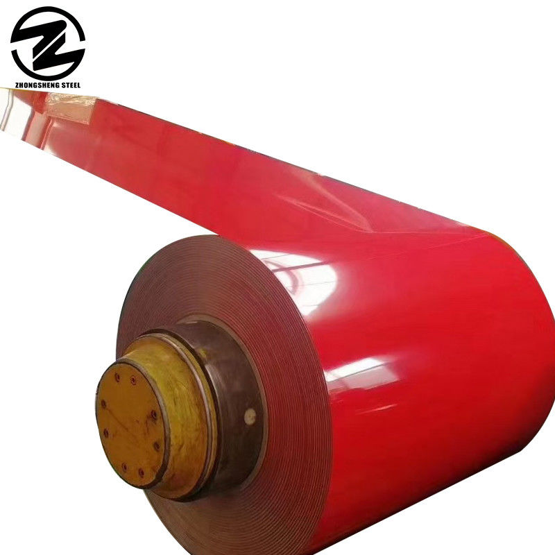 Double Color PPGI Iron Sheet Z40 15/20 Prepainted Galvanized Steel Coil with Decoiling Service and 600-1500MM Width