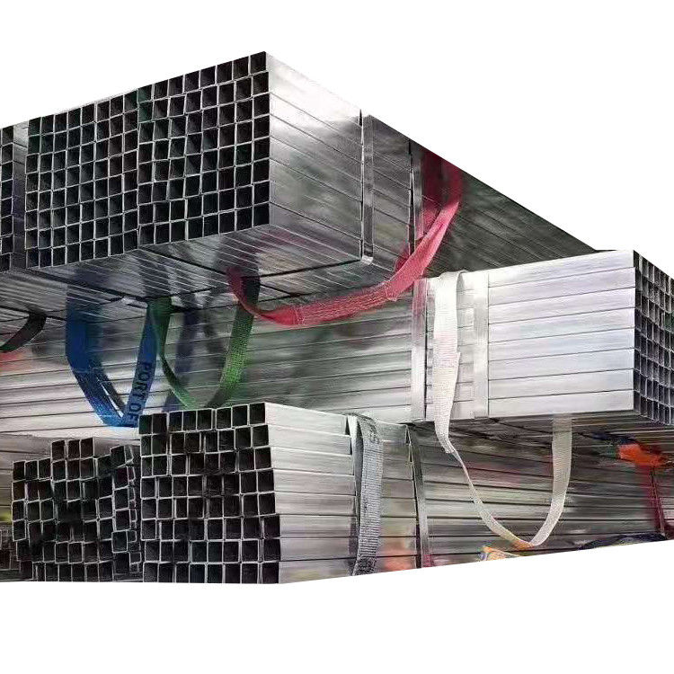 API Pipe Prime ASTM 50 x 50 Square Tubing for Carports Square Galvanized Tube and 1-6m Length