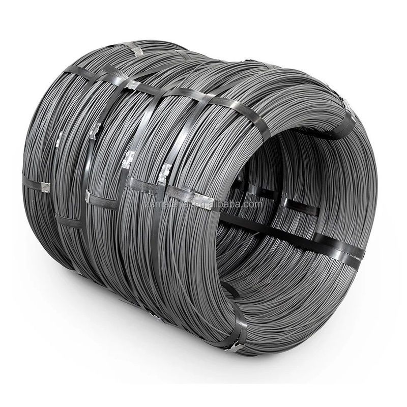 Low Black Spring Steel Wire 3mm 4mm 5mm 6mm 1670MPA High Tensile Strength and Free Sample Offered with ±1% Tolerance
