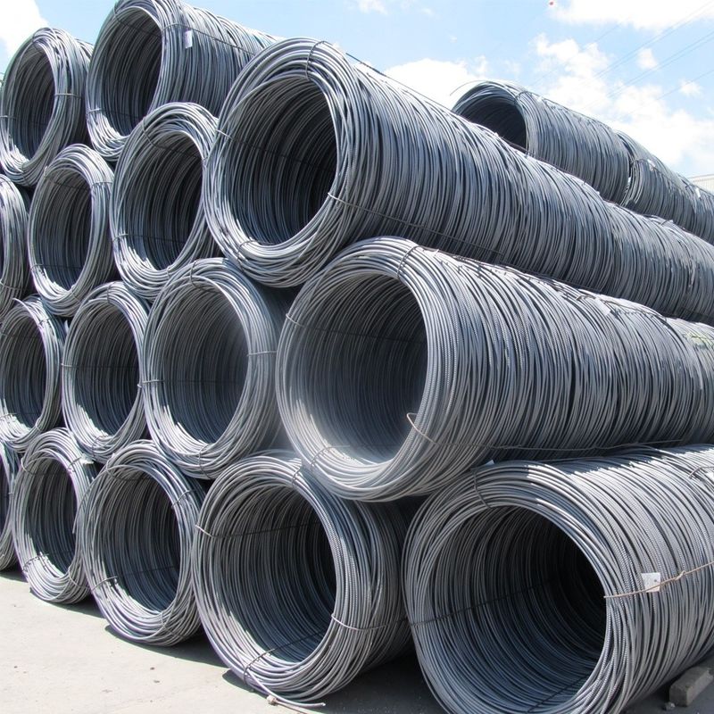 Customized Q195/Q235/SAE1006-1008 Hot Rolled Carbon Steel Wire for Construction with and Customized Specifications