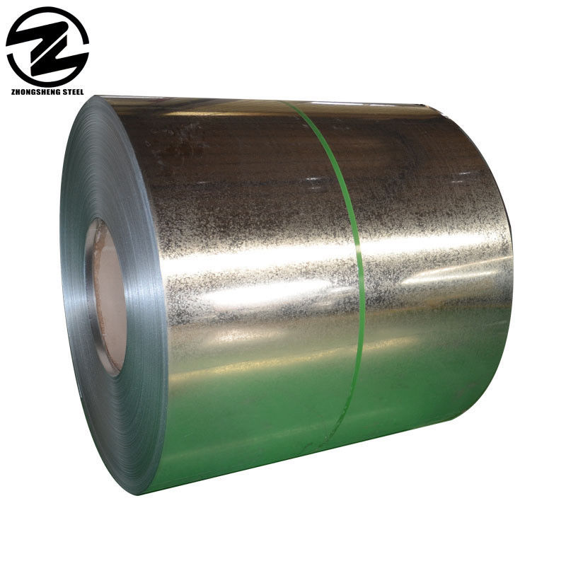 Regular Spangle Galvanized Sheet Metal Roll Z100 for Construction Coil Weight 3-5 Tons Spangle Zero/Regular/Small/Big