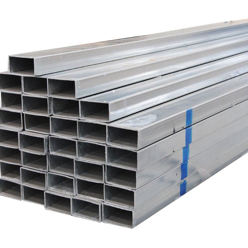ISO certified 2x2 inch galvanized rectangular tube invoiced by actual weight for customer requirements
